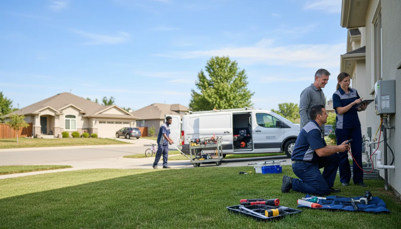 Tankless water heater service in Drewryville, VA